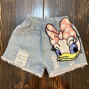 Daisy Duck denim shorts